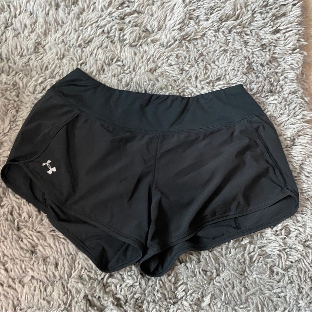 black under armor shorts
